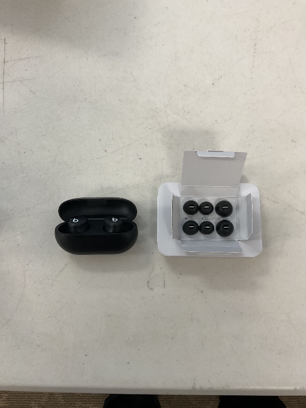 Photo 1 of Beats Solo Buds - Wireless Bluetooth Earbuds | 18 Hours of Battery Life | Apple & Android Compatibility | Built-in Microphone - Matte Black (Renewed)