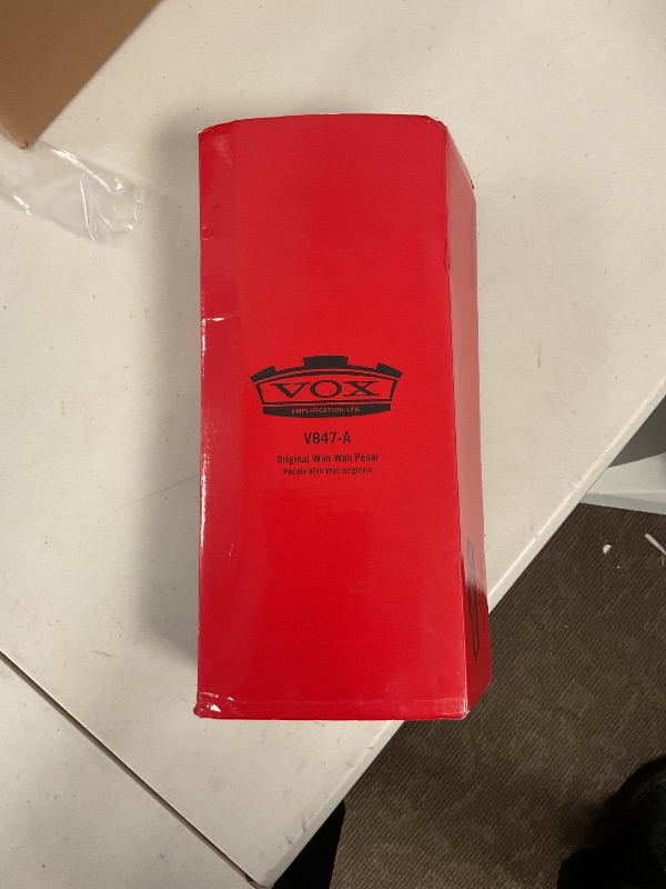 Photo 1 of Vox V847-A 1960s-Style Classic Reissue Wah Guitar Effects Pedal w/ 1960s-Era Vox Wah Sound