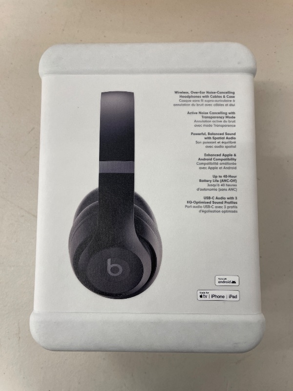 Photo 1 of Beats Studio Pro - Wireless Bluetooth Noise Cancelling Headphones - Personalized Spatial Audio, USB-C Lossless Audio, Apple & Android Compatibility, Up to 40 Hours Battery Life - Black
