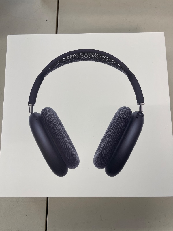 Photo 1 of Apple AirPods Max Wireless Over-Ear Headphones, Pro-Level Active Noise Cancellation, Transparency Mode, Personalized Spatial Audio, USB-C Charging, Bluetooth Headphones for iPhone - Midnight