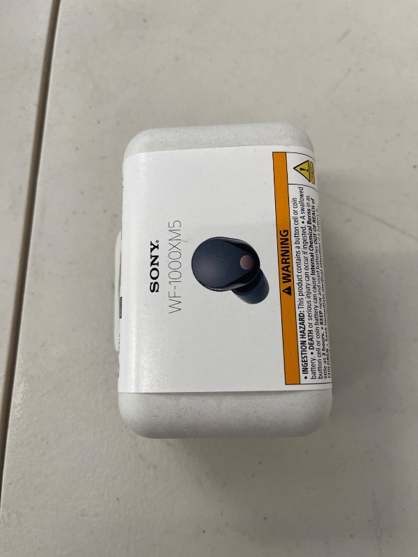 Photo 1 of Sony WF-1000XM5 The Best Truly Wireless Bluetooth Noise Canceling Earbuds & in-Ear Headphones with Alexa Built-in, Black