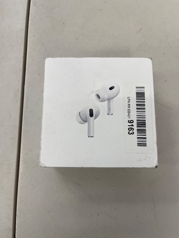 Photo 1 of Apple AirPods Pro 2 Wireless Earbuds, Active Noise Cancellation, Hearing Aid Feature, Bluetooth Headphones, Transparency, Personalized Spatial Audio, High-Fidelity Sound, H2 Chip, USB-C Charging