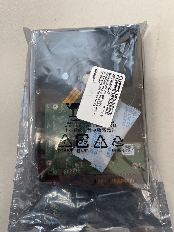 Photo 1 of Western Digital 4TB WD Purple Surveillance Internal Hard Drive HDD - SATA 6 Gb/s, 256 MB Cache, 3.5" - WD43PURZ

