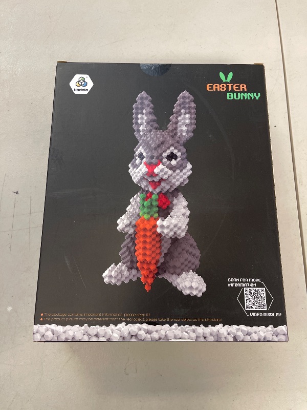Photo 1 of KADELE Easter Bunny Building Animal Sets, Extremely Challenging STEM Building Blocks Decor for Adults Kids, Micro 3D Educational Toys for Boys Girls Ages 8 and Up (927 Pieces)