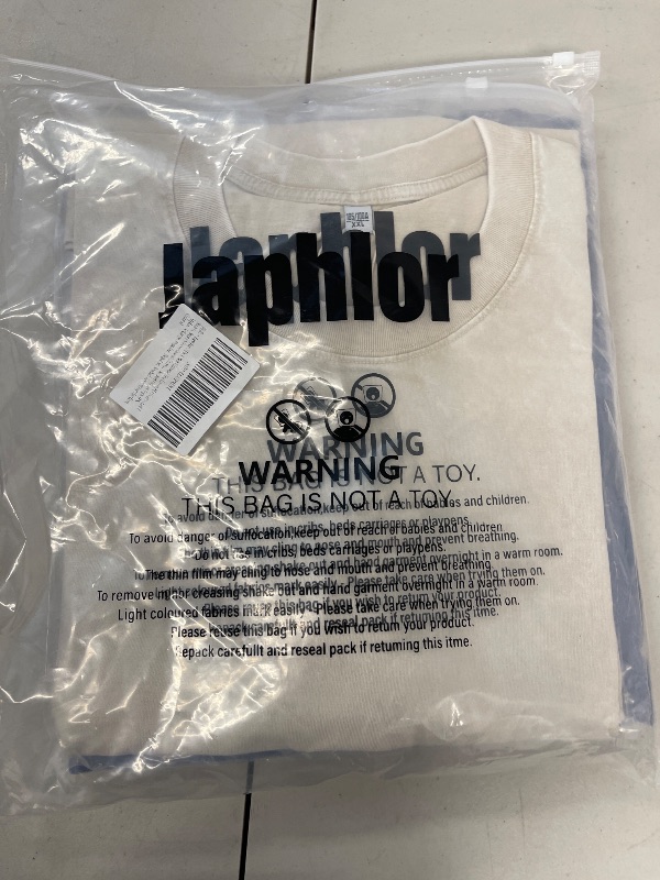 Photo 1 of Japhlor 3 Pack Men's Washed Vintage tees Loose fit Cotton Oversized t-Shirts for Man Short Sleeve Casual Streetwear (US, Alpha, X-Large, Regular, Regular, Washed:Grey+Blue+Apricot Colors)