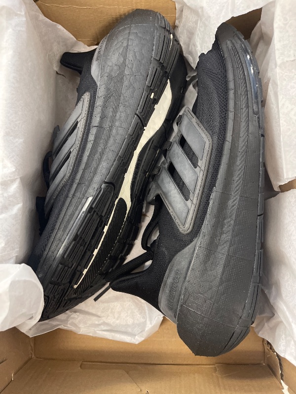 Photo 1 of adidas Men’s Ultraboost Light Running Shoes (Ultraboost 23) Black/Black/Black 8