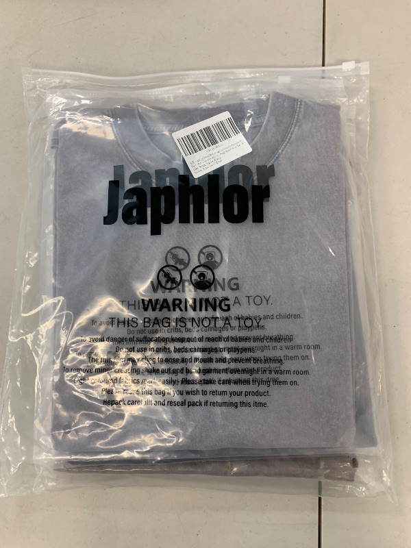 Photo 1 of 3 PACK T SHIRTS LOOSE FIT OVERSIZED SIZE MEDIUM LIGHT GRAY, DARK GRAY, BROWN