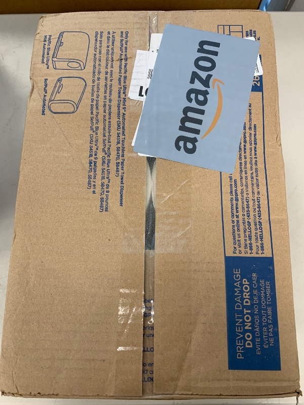 Photo 1 of Georgia-Pacific, Pacific Blue Ultra, 9" Paper Towel Rolls (26610), White, 6 Rolls per Case, 400' per Roll