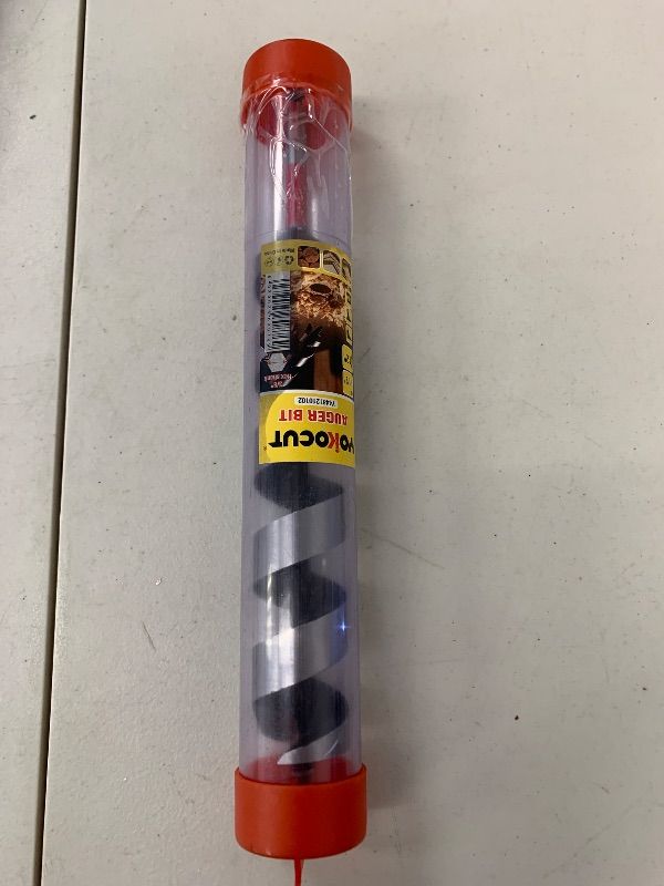 Photo 1 of 1-1/2"x 12" Auger Drill Bit for Wood, Hex Shank 3/8 Inch, Wood Boring Drill Bits, Ship Auger Long Drill Bit for Soft and Hard Wood, Plastic, Drywall Tree Stump and Composite Materials