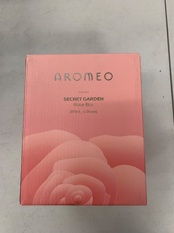 Photo 1 of AROMEO Pink Roses, A Gift That Lasts | Fresh Flowers for Delivery, Mothers Day Gifts, Mom, Girlfriend, Wife, Mother, Birthday, Women Gift. Preserved Fresh Cut Zero Maintenance Roses with Box