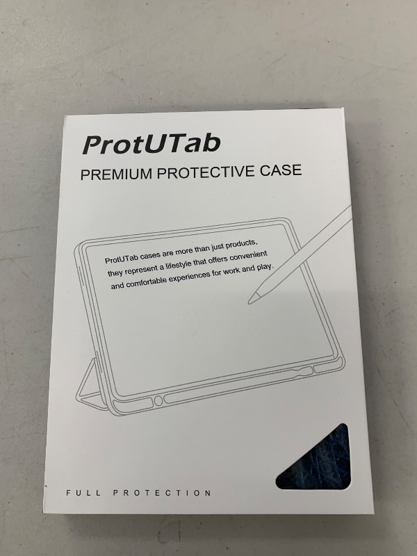 Photo 1 of ProtUTab 10.9 -inch Case Compatible with iPad Air 4/5th Gen (2020/2022 Released) Case with Pencil Holder, Detachable Case Compatible with Apple iPad Pro 11-inch 4th/3rd Gen (2022/2021 Released), Blue