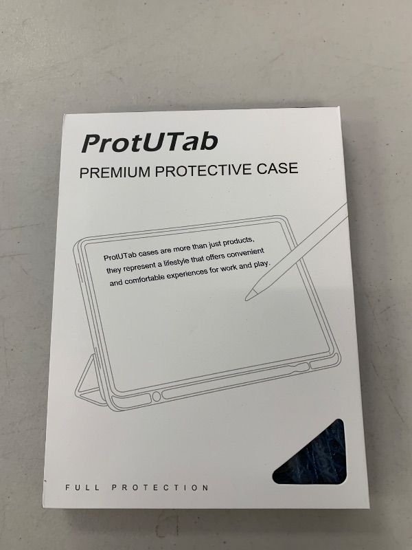 Photo 1 of ProtUTab 10.9 -inch Case Compatible with iPad Air 4/5th Gen (2020/2022 Released) Case with Pencil Holder, Detachable Case Compatible with Apple iPad Pro 11-inch 4th/3rd Gen (2022/2021 Released), Blue