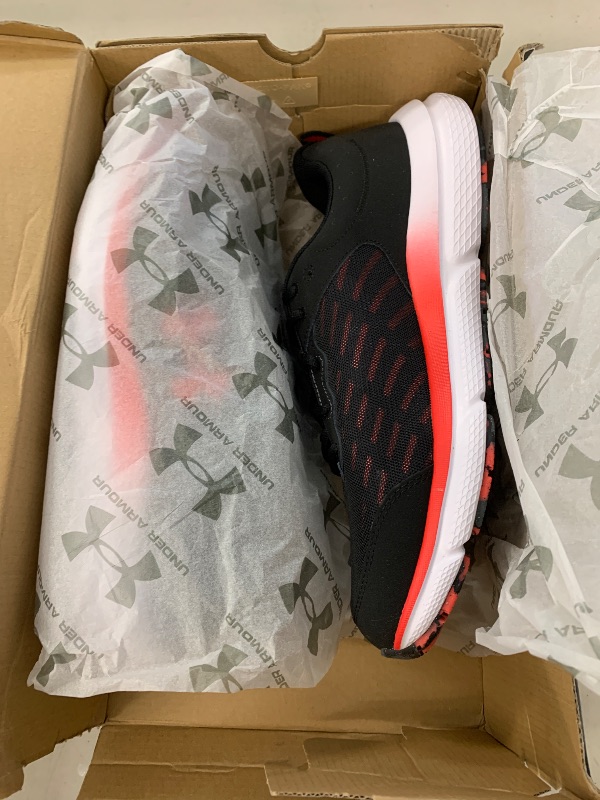 Photo 1 of Under Armour Men's Charged Assert 10, (006) Black/Black/Red, 13 X-Wide