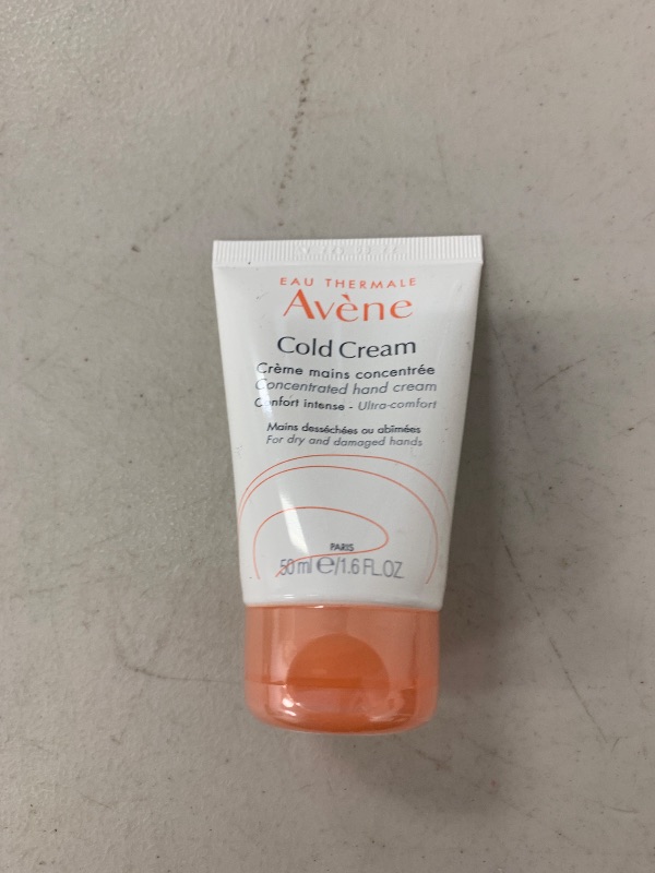 Photo 1 of Avene Cold Cream Concentrated Hand Cream, Quick Absorbing for Dry, Chapped Hands, 1.6 Oz
