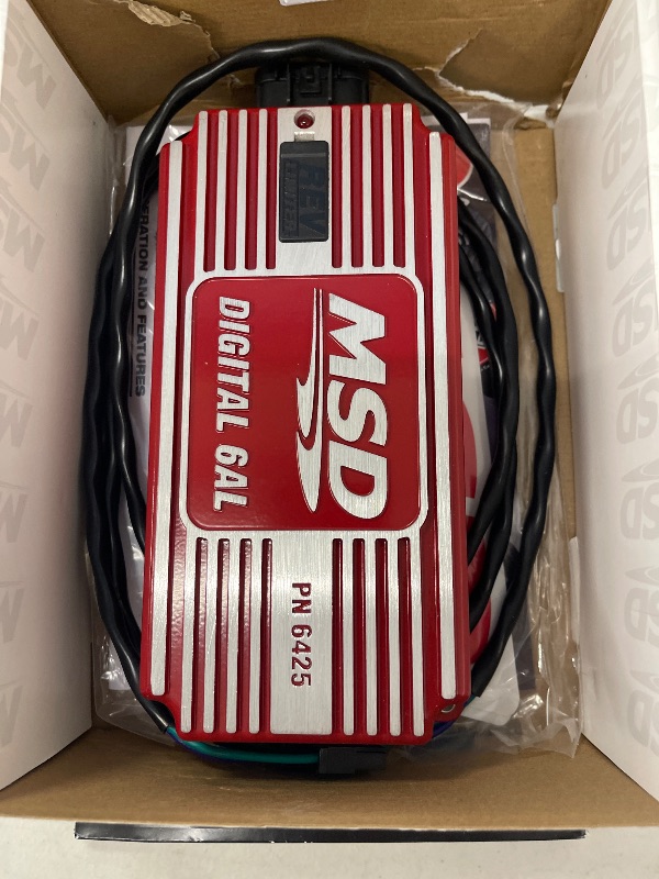Photo 1 of MSD 6425 Digital 6AL Ignition Control w/Rev Control - Red