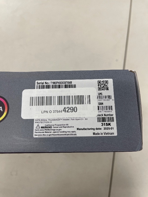 Photo 1 of ASUS Prime B650-PLUS WiFi AMD B650 AM5 Ryzen™ Desktop 9000 8000 & 7000 ATX Motherboard, DDR5, PCIe 5.0 M.2, 2.5Gb LAN, WiFi 6E, HDMI™, SATA 6 Gbps, USB Type-C®, BIOS Flashback™, Thunderbolt™ 4 Header