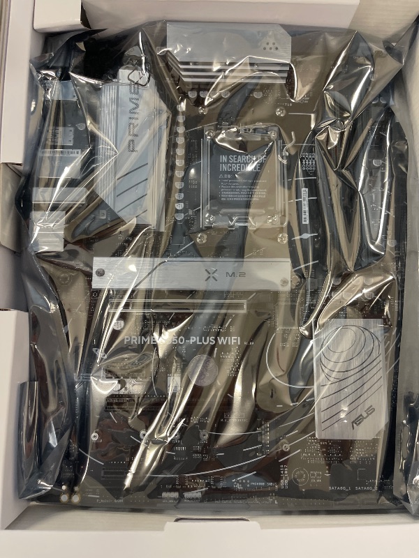 Photo 1 of ASUS Prime B650-PLUS WiFi AMD B650 AM5 Ryzen™ Desktop 9000 8000 & 7000 ATX Motherboard, DDR5, PCIe 5.0 M.2, 2.5Gb LAN, WiFi 6E, HDMI™, SATA 6 Gbps, USB Type-C®, BIOS Flashback™, Thunderbolt™ 4 Header