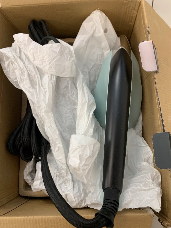 Photo 1 of Rowenta, 2-in-1 Duo Force Iron and Steamer for Clothes, 1700W Steam Iron, Stainless Steel Soleplate, Ultra-lightweight, Detachable 13.5-oz Water Tank, 30s Heat-Up, Anti-Drip, Black & Green, JR4030