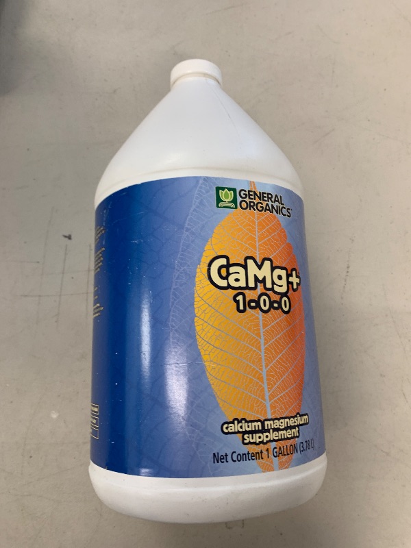 Photo 1 of GH CaMg+ GH General Organics CaMg+ Gallon (4/Cs)