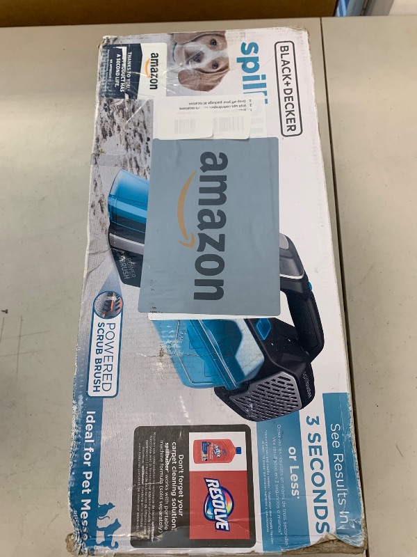 Photo 1 of BLACK+DECKER spillbuster Cordless Spill + Spot Cleaner (BHSB320JP)