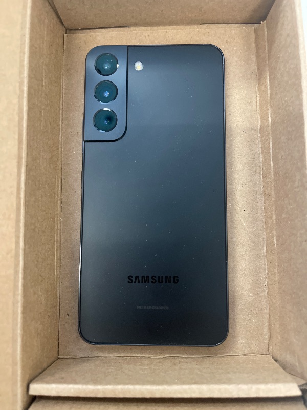 Photo 1 of SAMSUNG Galaxy S22 Cell Phone, Factory Unlocked 128GB (Renewed), Black