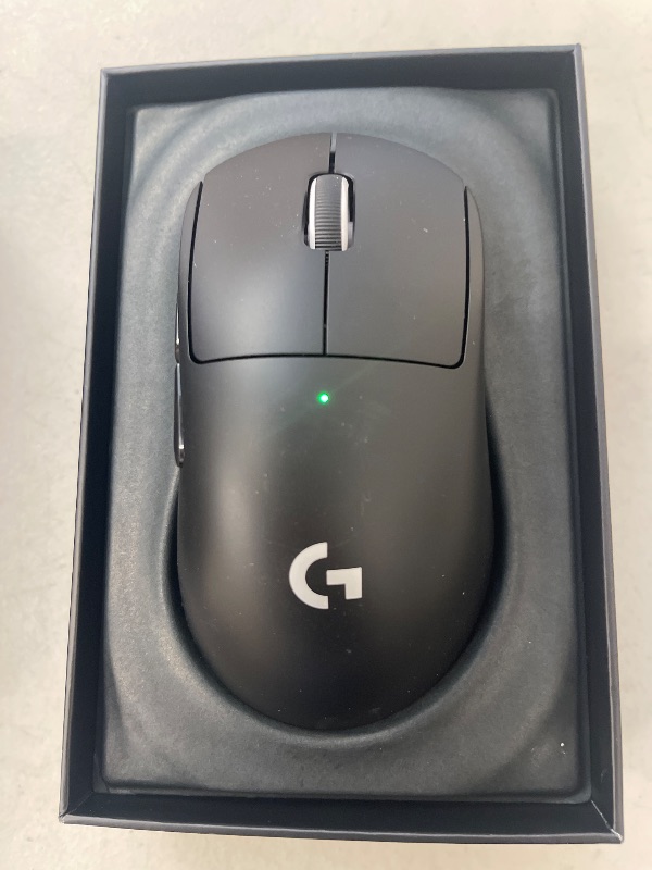 Photo 1 of Logitech G PRO X Superlight 2 DEX Wireless Gaming Mouse, 60g pro-Grade Right-Handed Mouse with 5 programmable Buttons, USB-C Charging, 44k DPI Sensor, up to 8 kHz Polling for PC/Mac - Black