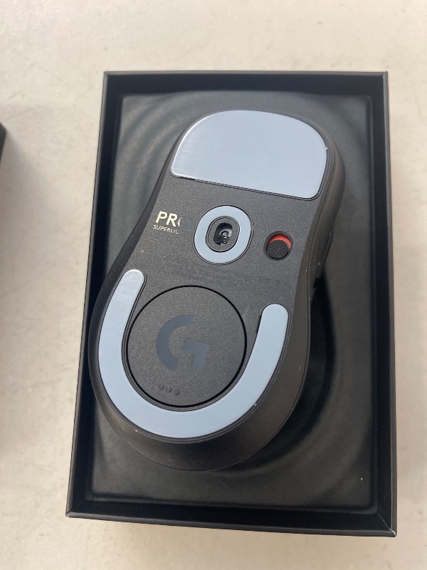 Photo 1 of Logitech G PRO X Superlight 2 DEX Wireless Gaming Mouse, 60g pro-Grade Right-Handed Mouse with 5 programmable Buttons, USB-C Charging, 44k DPI Sensor, up to 8 kHz Polling for PC/Mac - Black