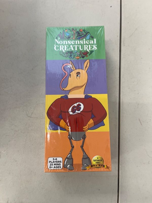 Photo 1 of Gatwick Games Nonsensical Creatures, New Guessing and Clue-Giving Game, Funny Card Games for Teens and Tween Games, Perfect Addition to Your Board Games for Kids 8-12 and Adult Party Games