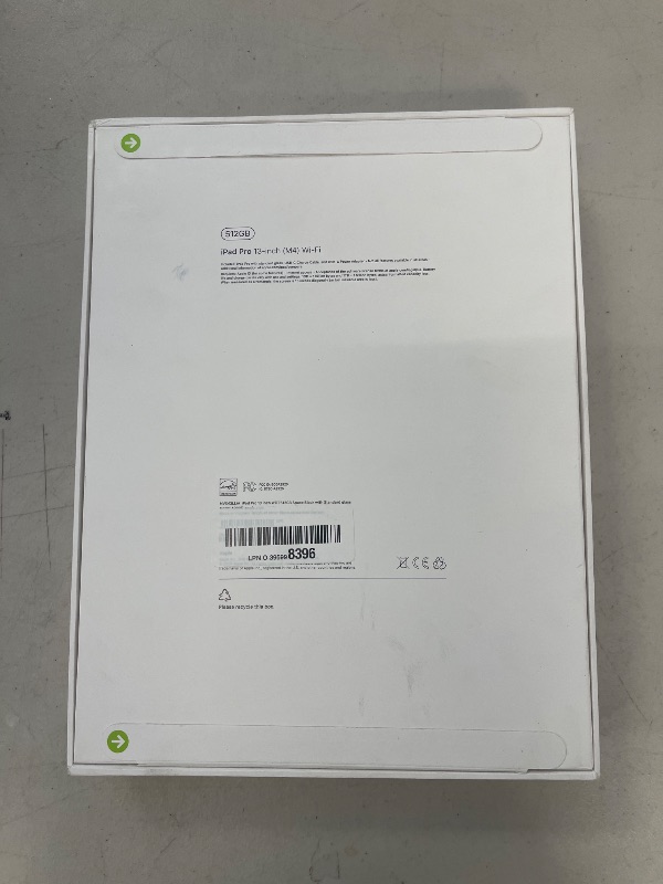 Photo 1 of Apple iPad Pro 13-Inch (M4): Built for Apple Intelligence, Ultra Retina XDR Display, 512GB, 12MP Front/Back Camera, LiDAR Scanner, Wi-Fi 6E, Face ID, All-Day Battery Life — Space Black