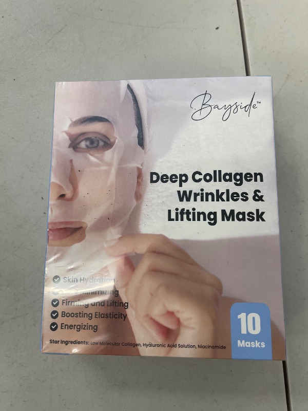 Photo 1 of 10 PACK DEEP COLLAGEN WRINKLES AND LIFTING MASKS