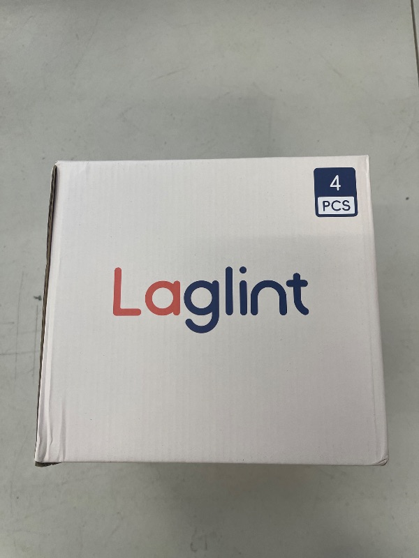 Photo 1 of LaGlint 25OZ White Opal Glass Cereal and Soup Bowl Set of 4, 6 inch Dishwasher & Microwave Safe Round Bowls for Cereal, Soup, Salad and Rice