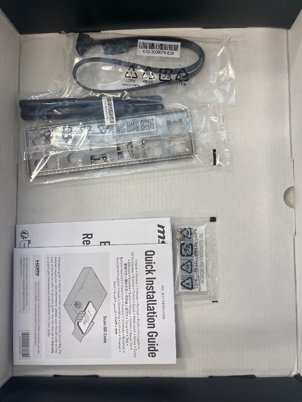 Photo 1 of MSI B760 Gaming Plus WiFi Gaming Motherboard (Supports 12th/13th/14th Gen Intel Processors, LGA 1700, DDR5, PCIe 4.0, M.2, 2.5Gbps LAN, USB 3.2 Gen2, HDMI/DP, Wi-Fi 6E, Bluetooth 5.3, ATX)
