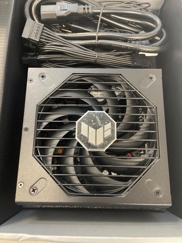 Photo 1 of ASUS TUF Gaming 1000W Gold (1000 Watt, ATX 3.0 Compatible Fully Modular Power Supply, 80+ Gold Certified, Military-Grade Components, Dual Ball Bearing, Axial-tech Fan, PCB Coating, 10 Year Warranty)
