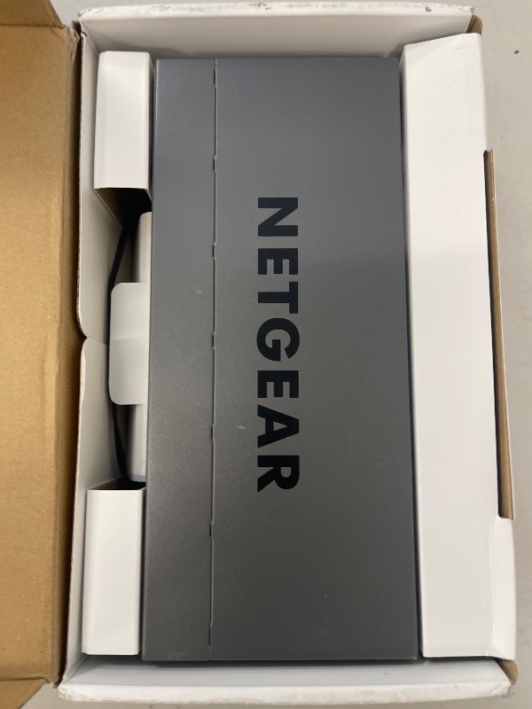 Photo 1 of NETGEAR 10-Port PoE Gigabit Ethernet Smart Switch (GS110TP) - Managed, with 8 x PoE+ @ 55W, 2 x 1G SFP, Optional Insight Cloud Management, Desktop or Wall Mount, and Limited Lifetime Protection