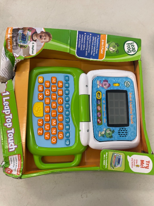 Photo 1 of LeapFrog 2-in-1 LeapTop Touch, Green