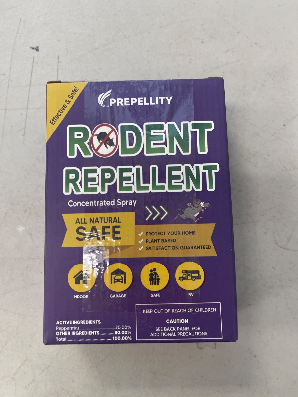 Photo 1 of Ujxwqw Rodent Repellent Spray, Mice Repellent Indoors, Mouse Repellent Spray for Car Engines, Rat Deterrent Spray for House, Peppermint to Repel Mice and Rats, RV Rodent Repellant, Keep Mice Away-1P