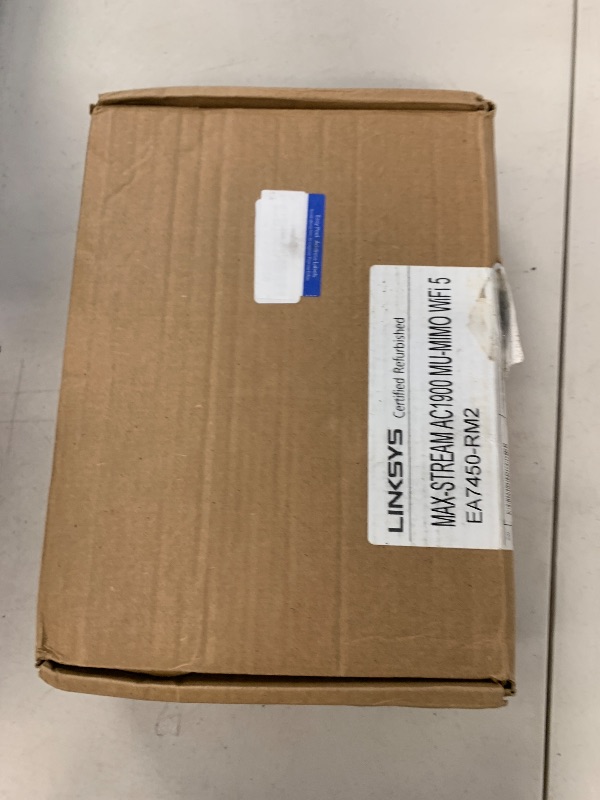Photo 1 of Linksys Max-Stream AC1900 MU-MIMO Gigabit Dual-Band Wi-Fi Router, EA7450
