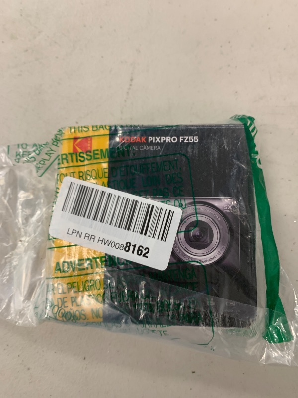 Photo 1 of KODAK PIXPRO FZ55-RD 16MP Digital Camera 5X Optical Zoom 28mm Wide Angle 1080P Full HD Video 2.7" LCD Vlogging Camera (Red) 