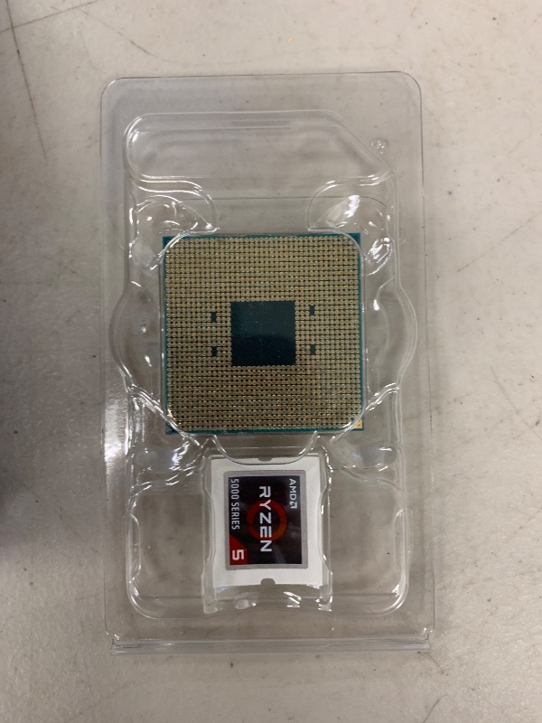 Photo 1 of AMD Ryzen 5 5500 6-Core, 12-Thread Unlocked Desktop Processor with Wraith Stealth Cooler