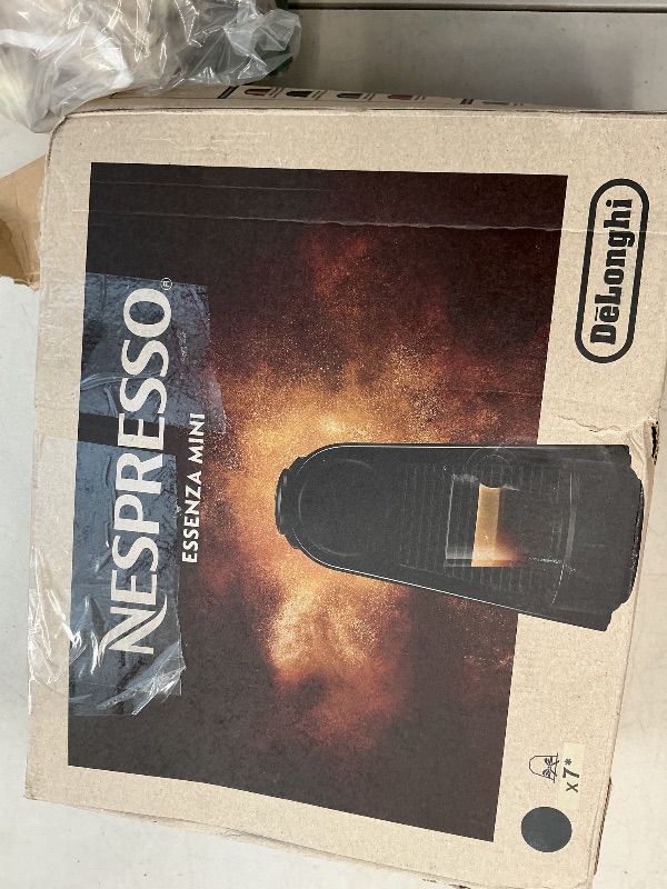 Photo 1 of Nespresso Essenza Mini Coffee and Espresso Machine by DeLonghi, Black
