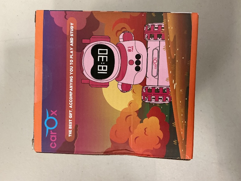 Photo 1 of Interactive Robot Alarm Clock and Remote Control Car for Kids - Educational Toy with Gesture Sensing, Dance Moves, LED Emoji Eyes, Walkie-Talkie Function, and Sound Wake-Up for Birthdays