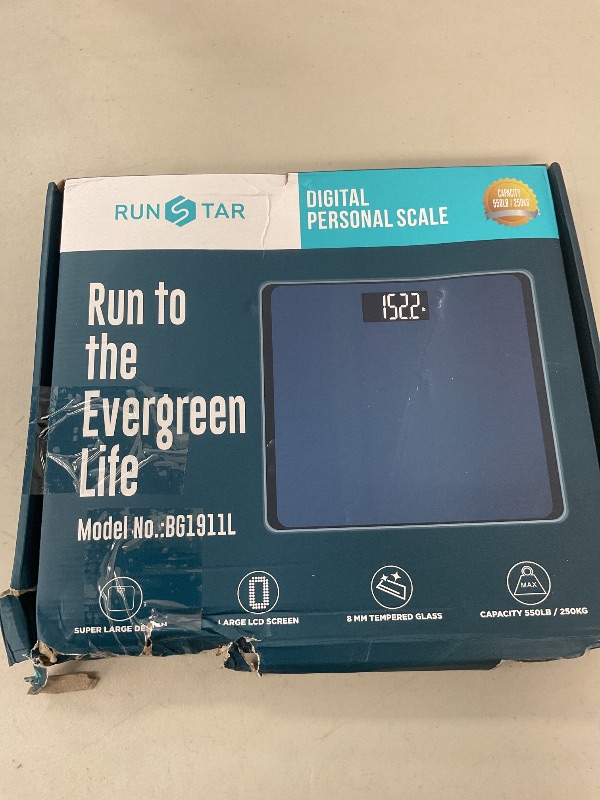 Photo 1 of 550lb Bathroom Digital Scale for Body Weight with Ultra-Wide Platform and Large LCD Display, Accurate High Precision Scale with Extra-High Capacity