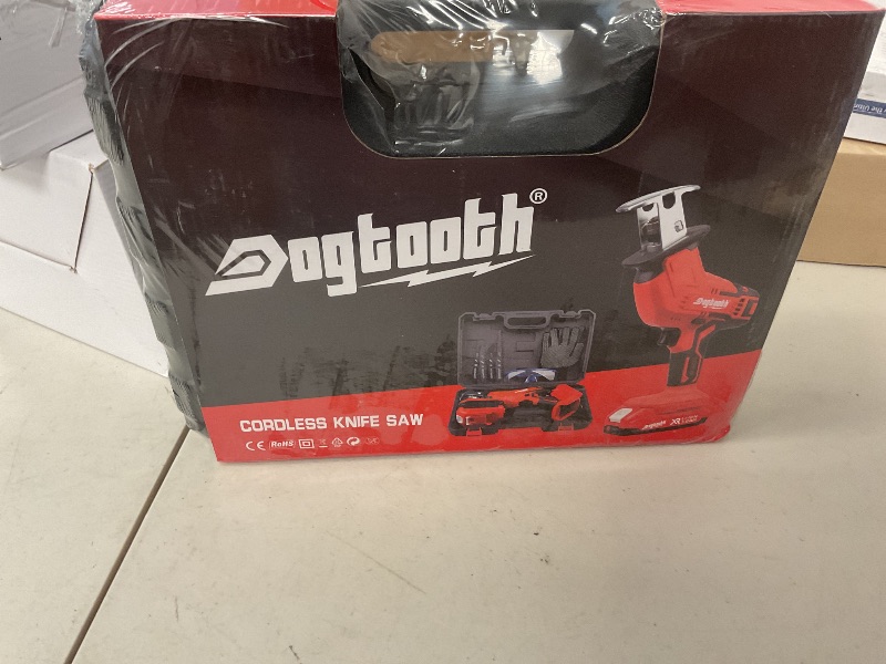 Photo 1 of DOGTOOTH 21V Compact Cordless Saber Reciprocating Saw Set with 2 * 2.0Ah Batteries for Wood & Metal Cutting, Compatible with Makita 18V Battery, include 4* Tool-Free Bladese, Charger