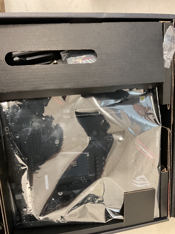 Photo 1 of Asus ROG Strix B550-F Gaming WiFi II AMD AM4 (3rd Gen Ryzen) ATX Motherboard (PCIe 4.0,WiFi 6E, 2.5Gb LAN, BIOS Flashback, HDMI 2.1, Addressable Gen 2 RGB Header and Aura Sync)