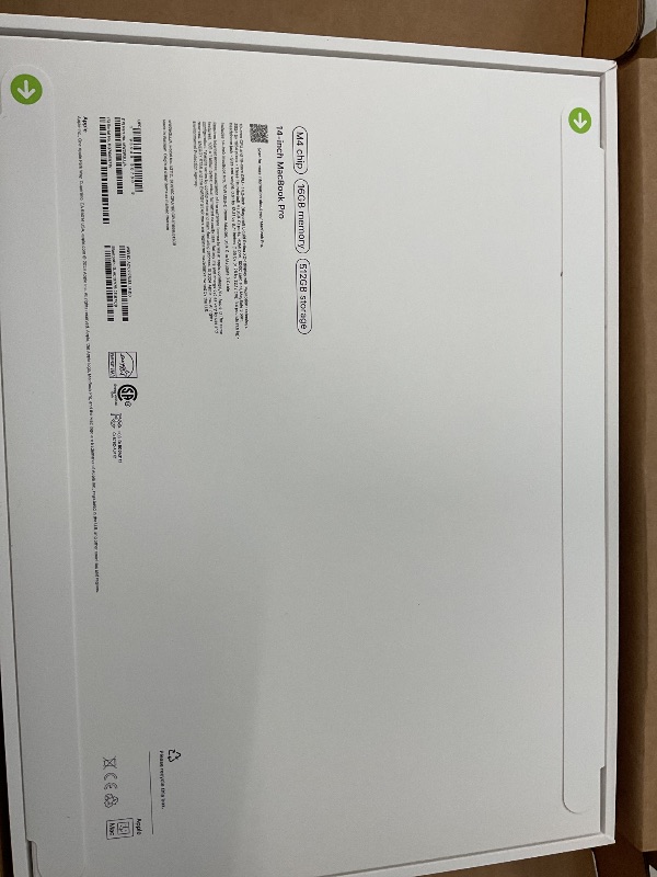 Photo 1 of Apple 2024 MacBook Pro Laptop with M4 chip with 10?core CPU and 10?core GPU: Built for Apple Intelligence, 14.2-inch Liquid Retina XDR Display, 16GB Unified Memory, 512GB SSD Storage; Silver