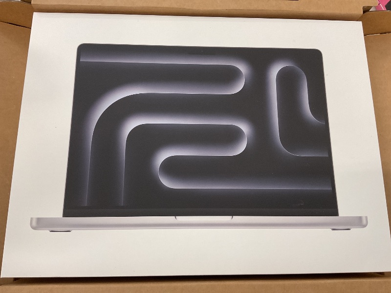 Photo 1 of Apple 2024 MacBook Pro Laptop with M4 chip with 10?core CPU and 10?core GPU: Built for Apple Intelligence, 14.2-inch Liquid Retina XDR Display, 16GB Unified Memory, 512GB SSD Storage; Silver