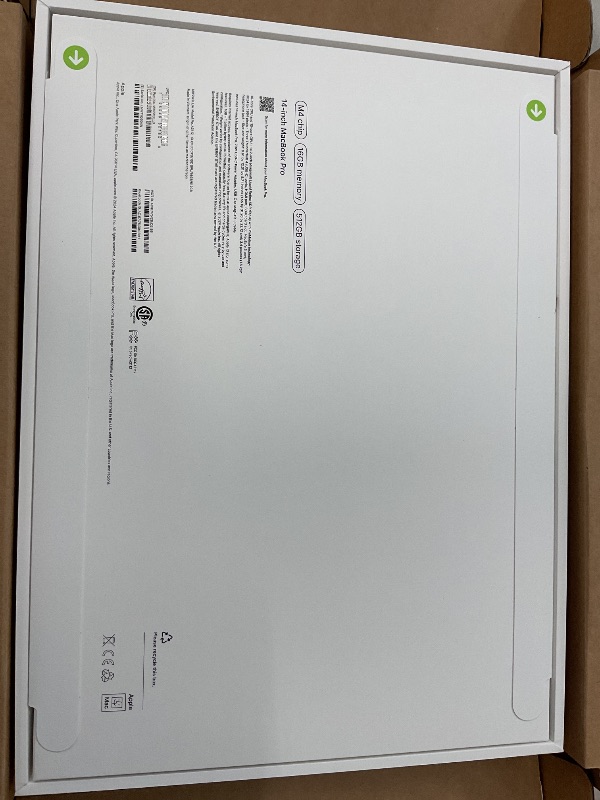 Photo 1 of Apple 2024 MacBook Pro Laptop with M4 chip with 10?core CPU and 10?core GPU: Built for Apple Intelligence, 14.2-inch Liquid Retina XDR Display, 16GB Unified Memory, 512GB SSD Storage; Silver