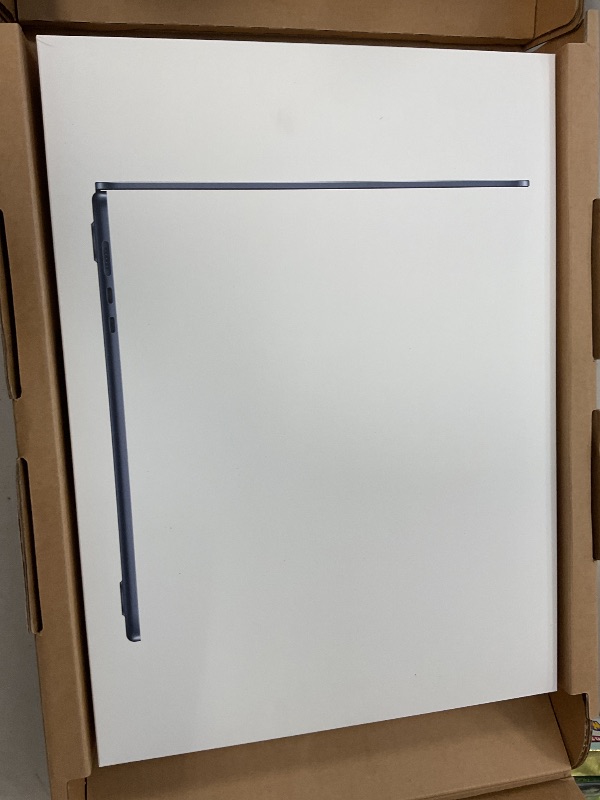 Photo 1 of Apple 2025 MacBook Air 15-inch Laptop with M4 chip: Built for Apple Intelligence, 15.3-inch Liquid Retina Display, 16GB Unified Memory, 256GB SSD Storage, 12MP Center Stage Camera, Touch ID; Midnight