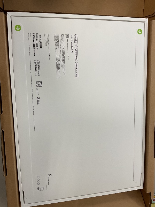 Photo 1 of Apple 2025 MacBook Air 15-inch Laptop with M4 chip: Built for Apple Intelligence, 15.3-inch Liquid Retina Display, 16GB Unified Memory, 256GB SSD Storage, 12MP Center Stage Camera, Touch ID; Midnight