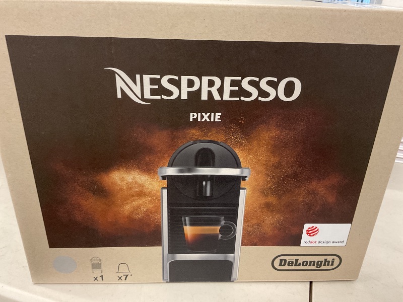 Photo 1 of Nespresso Pixie Silver Redesign